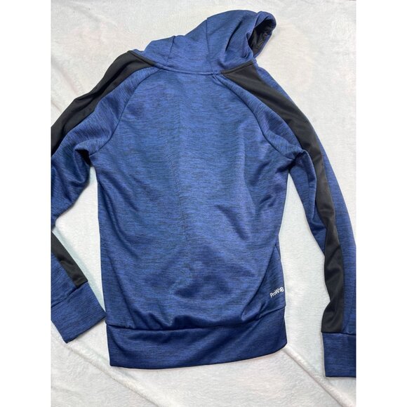 Spyder Active Hoodie Men's Blue /Black 1/4 Zip Pullover Long Sleeve Small PROW B - Picture 8 of 9